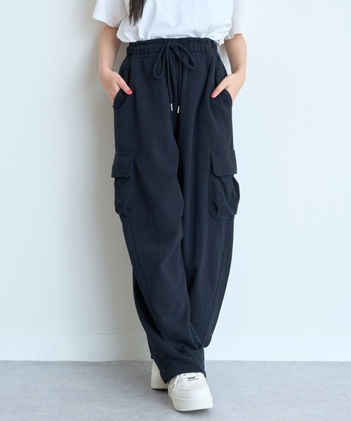 LOVETOXIC(ラブトキシック)の「【LTXC/綿100%】カーゴカーブスウェットパンツ(カーゴパンツ・キッズ・トップグレー/ブラック・M:150cm/130cm/S:140cm/L:160cm)」の13枚目の写真