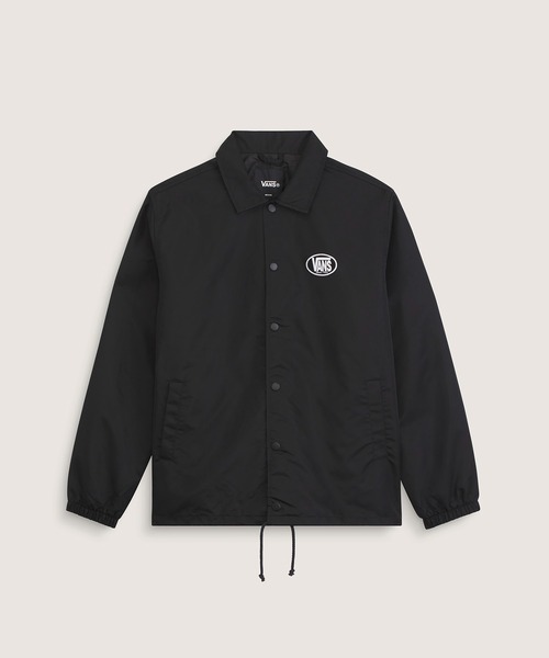 VANS(バンズ)の「TORREY ナイロン コーチジャケット 2.0 / Torrey Nylon Coaches Jacket 2. VN000TREBLK1(ブルゾン・メンズ・ブラック・LARGE/MEDIUM/SMALL/X-LARGE)」の5枚目の写真