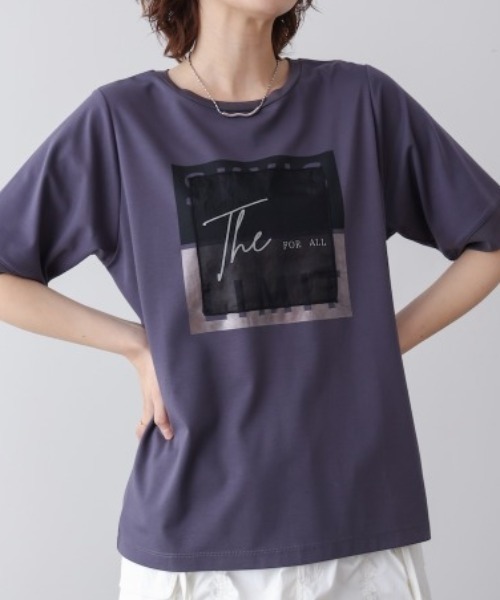 Bou Jeloud(ブージュルード)の「スクエアBOXロゴT-shirt(Tシャツ/カットソー・レディース・ブラック/オフホワイト・FREE)」の19枚目の写真