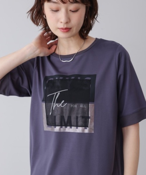 Bou Jeloud(ブージュルード)の「スクエアBOXロゴT-shirt(Tシャツ/カットソー・レディース・ブラック/オフホワイト・FREE)」の21枚目の写真