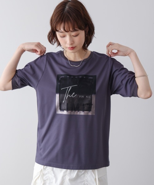 Bou Jeloud(ブージュルード)の「スクエアBOXロゴT-shirt(Tシャツ/カットソー・レディース・ブラック/オフホワイト・FREE)」の22枚目の写真