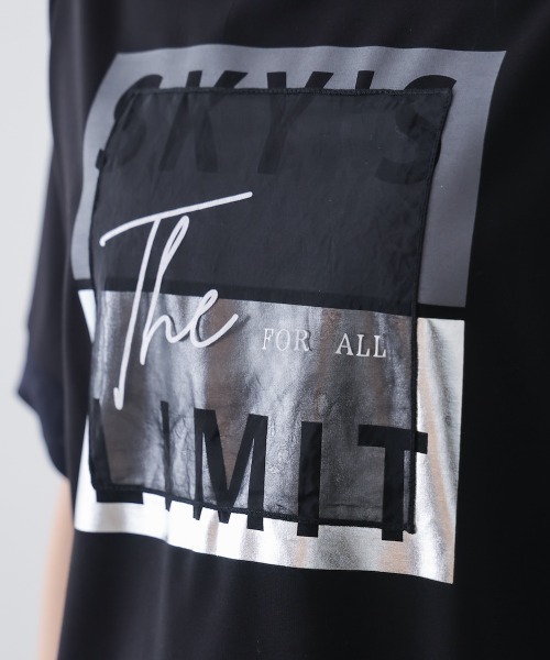 Bou Jeloud(ブージュルード)の「スクエアBOXロゴT-shirt(Tシャツ/カットソー・レディース・ブラック/オフホワイト・FREE)」の9枚目の写真