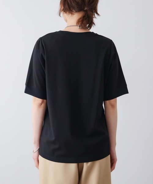 Bou Jeloud(ブージュルード)の「スクエアBOXロゴT-shirt(Tシャツ/カットソー・レディース・ブラック/オフホワイト・FREE)」の12枚目の写真