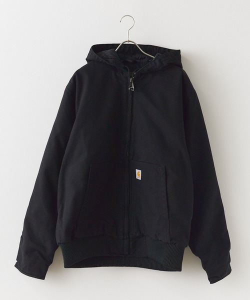 Carhartt（カーハート）の「Carhartt/カーハート Washed Duck Insulated Active Jacket アクティブジャケット（マウンテンパーカー・メンズ・ブラック・L/XL）」の14枚目の写真