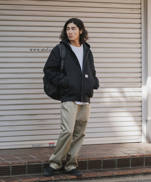 Carhartt（カーハート）の「Carhartt/カーハート Washed Duck Insulated Active Jacket アクティブジャケット（マウンテンパーカー・メンズ・ブラック・L/XL）」の19枚目の写真