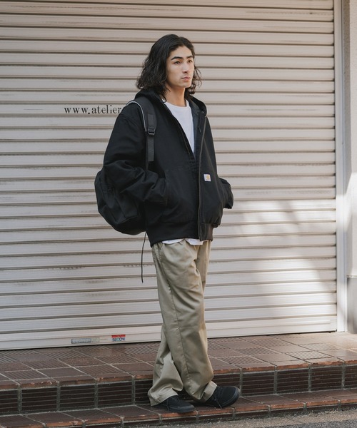 Carhartt（カーハート）の「Carhartt/カーハート Washed Duck Insulated Active Jacket アクティブジャケット（マウンテンパーカー・メンズ・ブラック・L/XL）」の20枚目の写真
