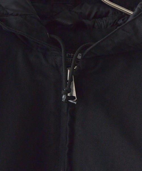 Carhartt（カーハート）の「Carhartt/カーハート Washed Duck Insulated Active Jacket アクティブジャケット（マウンテンパーカー・メンズ・ブラック・L/XL）」の4枚目の写真