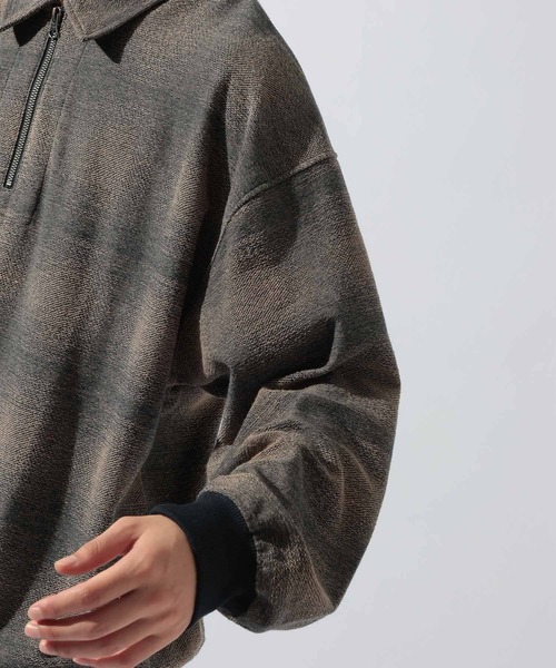 niko and...(ニコアンド)の「ジャガードオンブレハーフZIPプルオーバー(Tシャツ/カットソー・メンズ・ブラック/ブルー/レッド・LARGE/MEDIUM)」の21枚目の写真