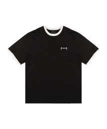 リンガーキティスモールロゴTシャツ(ブラック)