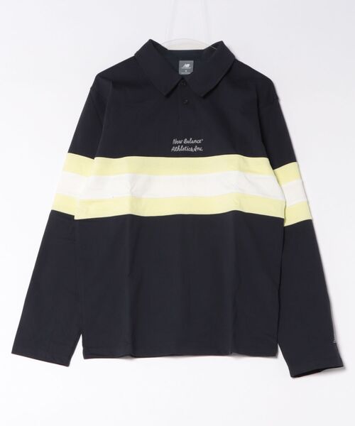 NEW BALANCE(ニューバランス)の「New Balance ニューバランス M レガシーラグビーロングスリーブT ロングスリーブ MT62D3KODNT DNT(Tシャツ/カットソー・メンズ・ブルー・XX-LARGE/X-LARGE/LARGE/SMALL)」の1枚目の写真