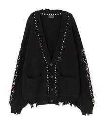 DANKE SCHON（ダンケシェーン）の「DankeSchon/ダンケシェーン/COTTON WJQ STUDS CARDIGAN（カーディガン/ボレロ）」