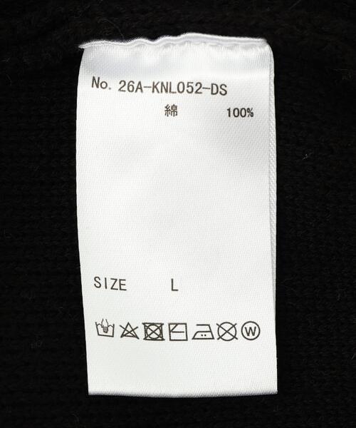 DANKE SCHON（ダンケシェーン）の「DankeSchon/ダンケシェーン/COTTON WJQ STUDS CARDIGAN（カーディガン/ボレロ・メンズ・ブラック/グレー・M/L）」の10枚目の写真