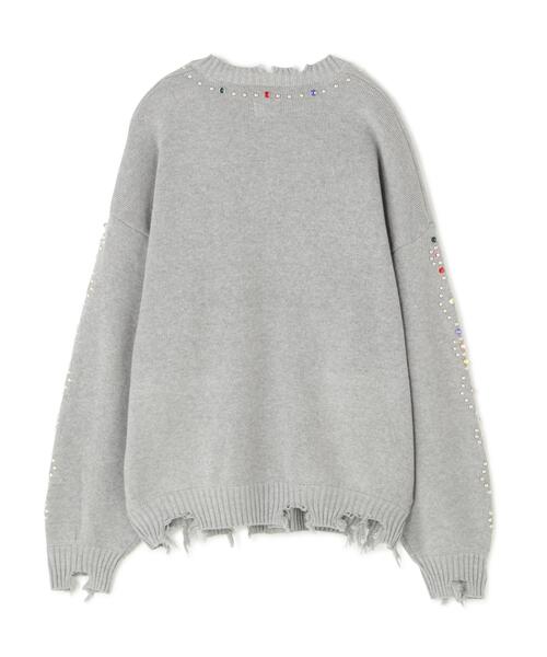 DANKE SCHON（ダンケシェーン）の「DankeSchon/ダンケシェーン/COTTON WJQ STUDS CARDIGAN（カーディガン/ボレロ・メンズ・ブラック/グレー・M/L）」の18枚目の写真