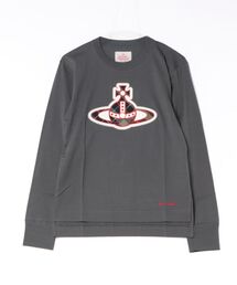 TARTAN CHECK ORB L/S T-SHIRT