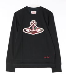 TARTAN CHECK ORB L/S T-SHIRT