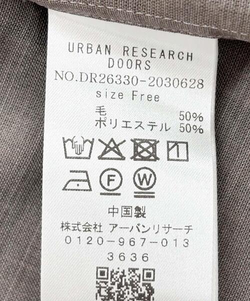 URBAN RESEARCH DOORS(アーバンリサーチドアーズ)の「Wool Blend Basic Shirts(シャツ/ブラウス・レディース・グレー/オフホワイト・FREE)」の21枚目の写真