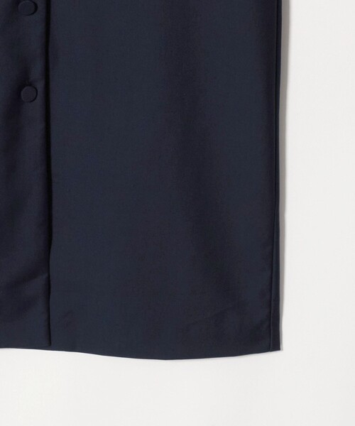 A DAY IN THE LIFE UNITED ARROWS(アデイインザライフユナイテッドアローズ)の「ボタン Vネック ジャンパースカート 2WAY -ウォッシャブル- <A DAY IN THE LIFE>(ワンピース・レディース・ネイビー/グレー系/ブラック・FREE)」の17枚目の写真