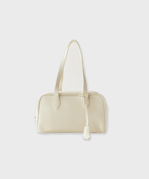 UNSTOA(アンストア)の「Faux Leather Square Shoulder Bag 秋服 冬服(ショルダーバッグ・レディース・ホワイト・FREE)」の1枚目の写真
