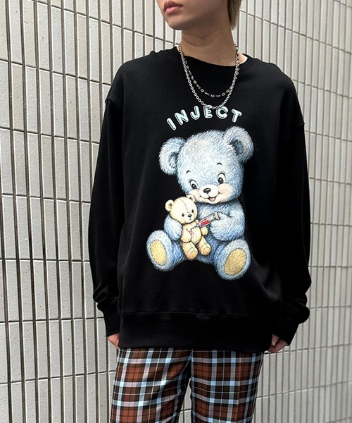 MILKBOY(ミルクボーイ)の「INJECT BEAR スウェット(スウェット・メンズ・A/B・FREE)」の2枚目の写真