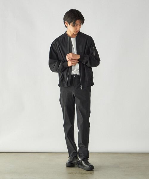 COMME CA ISM(コムサイズム)の「4U MA-1ブルゾン(ブルゾン・メンズ・ブラック/チャコール・M/L)」の11枚目の写真