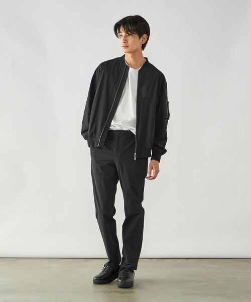 COMME CA ISM(コムサイズム)の「4U MA-1ブルゾン(ブルゾン・メンズ・ブラック/チャコール・M/L)」の10枚目の写真