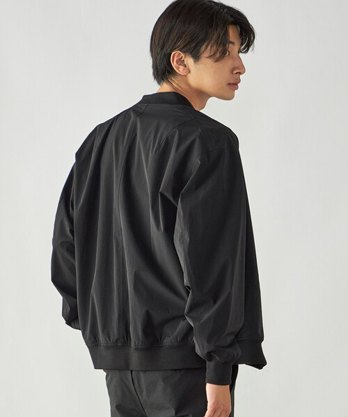 COMME CA ISM(コムサイズム)の「4U MA-1ブルゾン(ブルゾン・メンズ・ブラック/チャコール・M/L)」の7枚目の写真