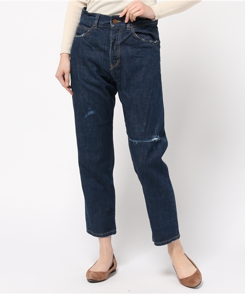 PUAL CE CIN（ピュアルセシン）の「セルビッチデニムＰＴ（その他パンツ・レディース・ホワイト/ブルー/インディゴブルー/グレー・MEDIUM/LARGE）」の4枚目の写真