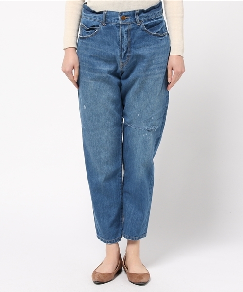 PUAL CE CIN（ピュアルセシン）の「セルビッチデニムＰＴ（その他パンツ・レディース・ホワイト/ブルー/インディゴブルー/グレー・MEDIUM/LARGE）」の5枚目の写真