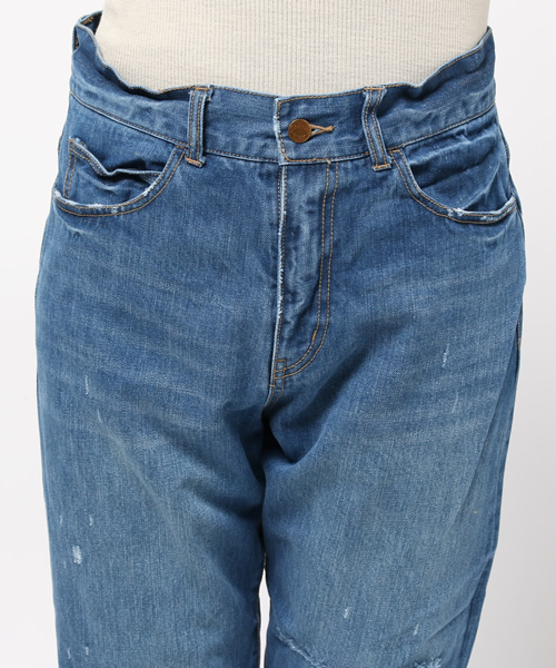 PUAL CE CIN（ピュアルセシン）の「セルビッチデニムＰＴ（その他パンツ・レディース・ホワイト/ブルー/インディゴブルー/グレー・MEDIUM/LARGE）」の8枚目の写真