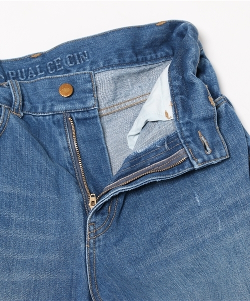PUAL CE CIN（ピュアルセシン）の「セルビッチデニムＰＴ（その他パンツ・レディース・ホワイト/ブルー/インディゴブルー/グレー・MEDIUM/LARGE）」の12枚目の写真