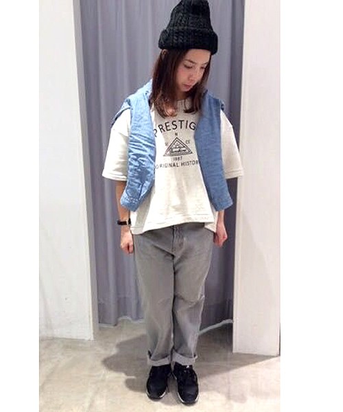 PUAL CE CIN（ピュアルセシン）の「セルビッチデニムＰＴ（その他パンツ・レディース・ホワイト/ブルー/インディゴブルー/グレー・MEDIUM/LARGE）」の16枚目の写真