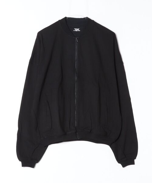 F-LAGSTUF-F(フラグスタフ)の「24SS-FSxTP-01 cut sew JACKET(xTEPPEI)(ブルゾン・メンズ・ミント/オフホワイト/Black・MEDIUM/SMALL)」の2枚目の写真