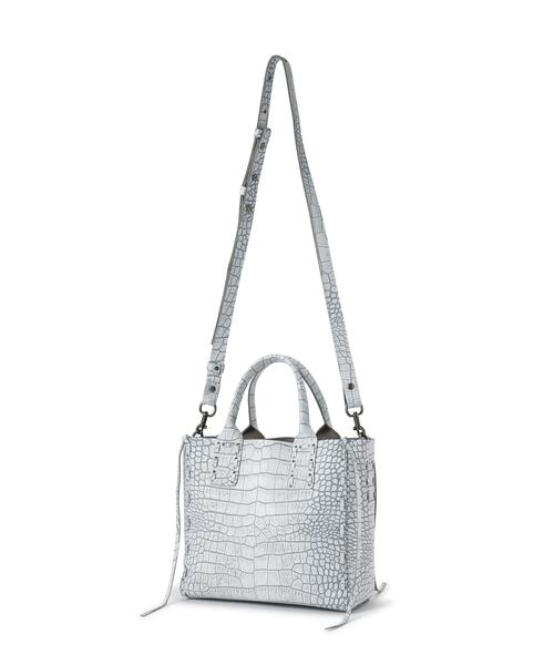 POMTATA（ポンタタ）の「POMTATA/ポンタタ/SHACK TOTE S（トートバッグ・メンズ・ホワイト・F）」の2枚目の写真