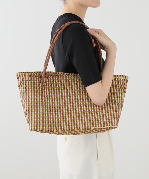 IENA（イエナ）の「DIMINUTIVO/ディミヌティーボ BAG M バッグ（トートバッグ・レディース・グリーン/ブラック系その他/ベージュ・FREE）」の13枚目の写真
