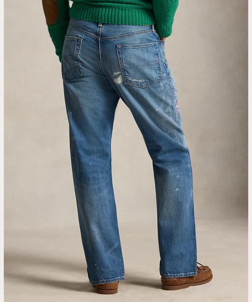 POLO RALPH LAUREN（ポロ ラルフ ローレン）の「ヴィンテージ クラシック ディストレスト ジーンズ（デニムパンツ・メンズ・ブルー・32/30/30/30/34/32/28/30/36/32）」の5枚目の写真