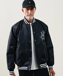 Maison code 13（メゾンコードサーティーン）の「mj11808- Nylon Twill Stadium Jacket スタジアムジャケット(M26W-26)（スタジャン）」