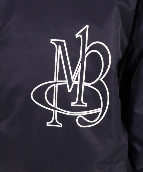 Maison code 13(メゾンコードサーティーン)の「mj11808- Nylon Twill Stadium Jacket スタジアムジャケット(M26W-26)(スタジャン・メンズ・ネイビー/ブラック・M/S/L/XL)」の11枚目の写真