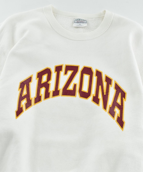 VINTAGE(ヴィンテージ)の「【USED】90's SANIEE HVYWT "ARIZONA" リバースタイプ スウェット USA製(スウェット・メンズ・ホワイト・X-LARGE)」の2枚目の写真