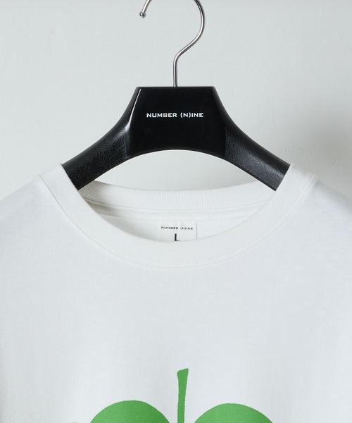 NUMBER (9)INE APPLE PRINTED CLASSIC L/S T-SHIRT / ナンバーナイン