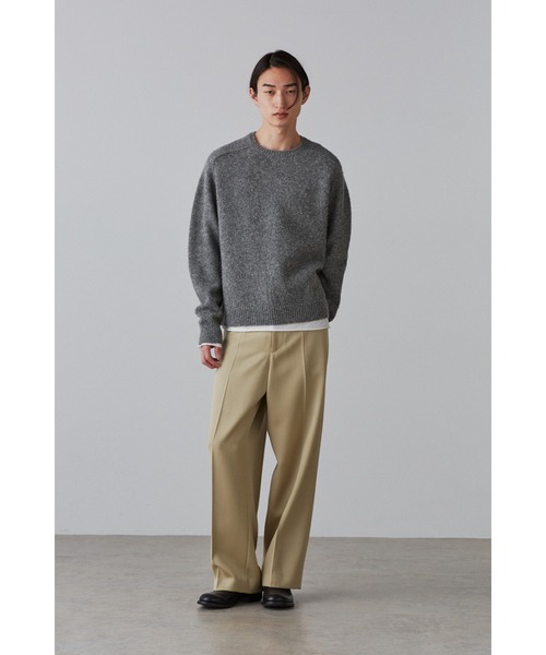 YLEVE(イレーヴ)の「YLEVE / WOOL RAYON TWILL TR(その他パンツ・メンズ・ベージュ・5/4)」の1枚目の写真