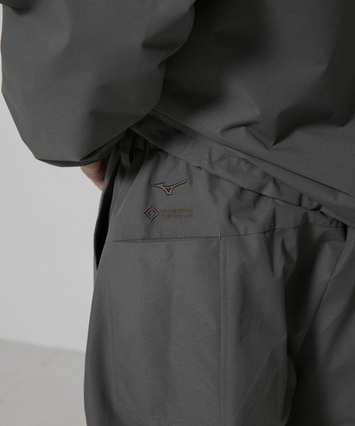 EKAL（エカル）の「『別注』Mizuno×EKAL　GORE-TEX WINDSTOPPER トラックパンツ（その他パンツ・メンズ・グレー系その他/ブラック・SMALL/LARGE/MEDIUM）」の18枚目の写真