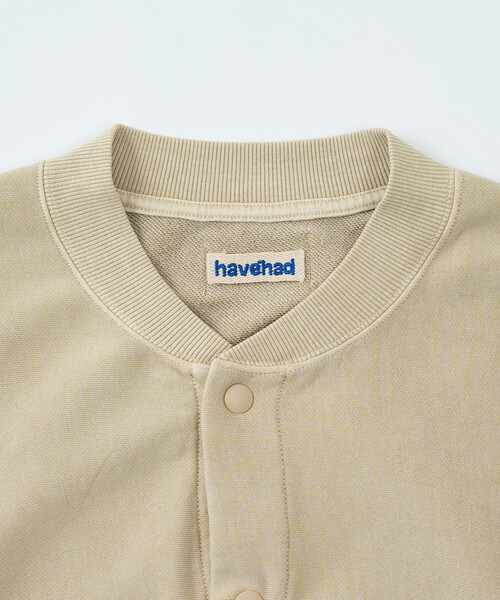 FREAK'S STORE(フリークスストア)の「havehad × FREAK'S STORE/ハブヘッド スナップカーディガン/クルーネック スウェット カーディガン(スウェット・レディース・チャコールグレー・フリ-)」の18枚目の写真
