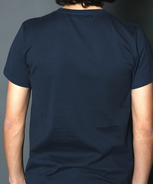 Magine（マージン）の「CLASSIC CTN C/N PKT TEE：クラシックコットン クルーネックポケットTEE（Tシャツ/カットソー・メンズ・ブラック/ホワイト/グレー/ブルー/ネイビー・48/46/44）」の16枚目の写真