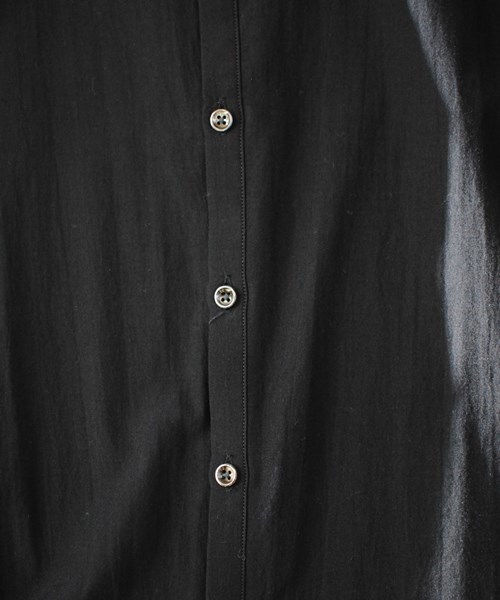 OURET（オーレット）の「RAYON COTTON TROPICAL WASHER REGULAR COLLAR SHIRT（シャツ/ブラウス・メンズ・ブラック/ホワイト・1/2/3）」の8枚目の写真