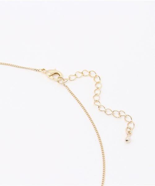 laboratory work（ラボラトリーワーク）の「Iラインネックレス（ネックレス・レディース・ゴールド/シルバー・フリー）」の5枚目の写真