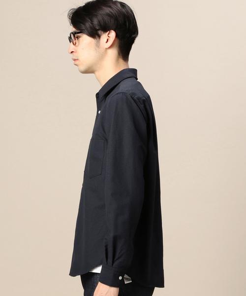 BEAUTY&YOUTH UNITED ARROWS(ビューティーアンドユースユナイテッドアローズ)の「BY "TORAY" シアサッカー シャツ◆(シャツ/ブラウス・メンズ・ダークグレー/オリーブ/ネイビー・X-LARGE/X-SMALL/MEDIUM/SMALL/LARGE)」の10枚目の写真
