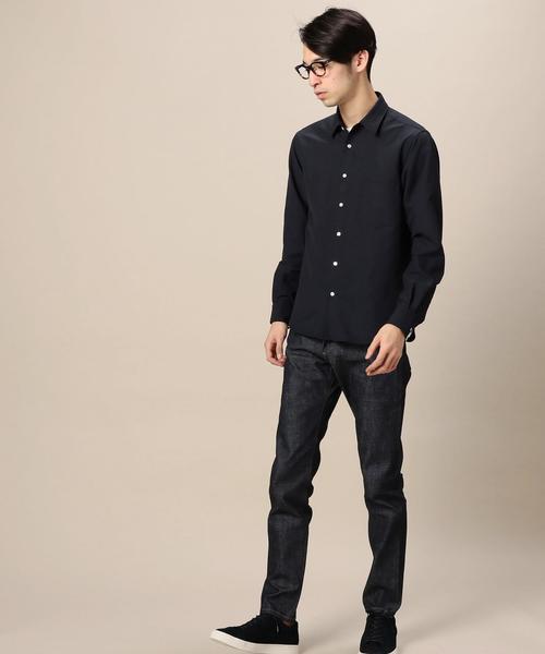 BEAUTY&YOUTH UNITED ARROWS(ビューティーアンドユースユナイテッドアローズ)の「BY "TORAY" シアサッカー シャツ◆(シャツ/ブラウス・メンズ・ダークグレー/オリーブ/ネイビー・X-LARGE/X-SMALL/MEDIUM/SMALL/LARGE)」の11枚目の写真