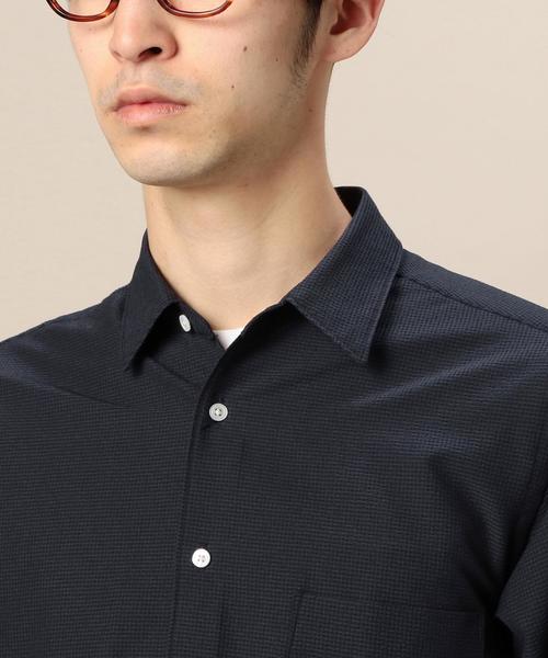BEAUTY&YOUTH UNITED ARROWS(ビューティーアンドユースユナイテッドアローズ)の「BY "TORAY" シアサッカー シャツ◆(シャツ/ブラウス・メンズ・ダークグレー/オリーブ/ネイビー・X-LARGE/X-SMALL/MEDIUM/SMALL/LARGE)」の12枚目の写真