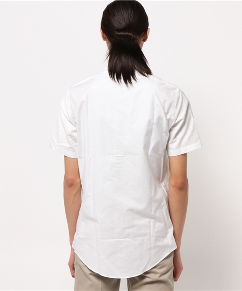 BROOKS BROTHERS（ブルックスブラザーズ）の「ノンアイロン ブルックスクール ライトウェイトオックスフォード ショートスリーブ ドレスシャツ Milano Fit（シャツ/ブラウス・メンズ・ホワイト・15 /14  1/2/15  1/2/16）」の3枚目の写真