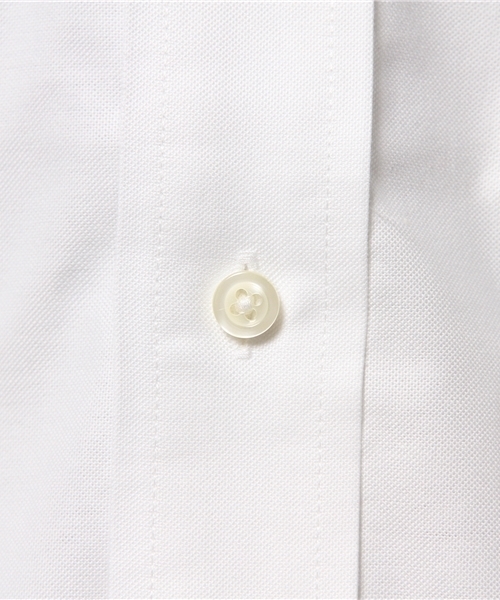 BROOKS BROTHERS（ブルックスブラザーズ）の「ノンアイロン ブルックスクール ライトウェイトオックスフォード ショートスリーブ ドレスシャツ Milano Fit（シャツ/ブラウス・メンズ・ホワイト・15 /14  1/2/15  1/2/16）」の9枚目の写真